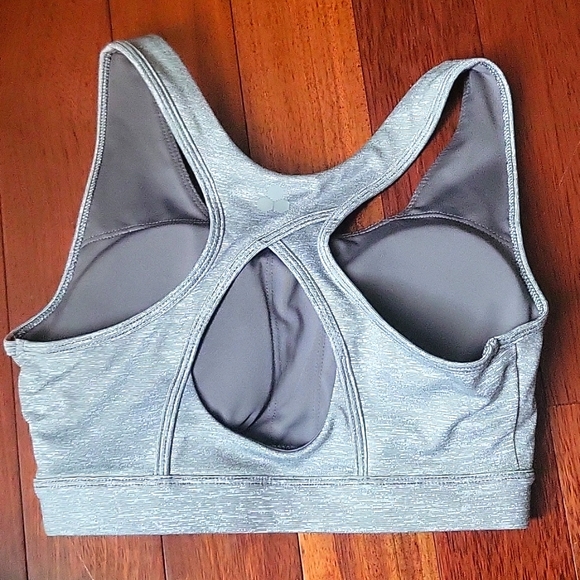 Tek Gear by Kohls Grey Sports Bra - Picture 2 of 4